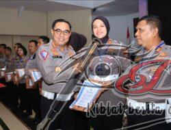 Satlantas Polres Lumajang Raih Penghargaan Dari Dirlantas Polda Jatim