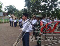 Ciptakan Rasa Disiplin Dan Cinta Tanah Air Babinsa Latih Upacara dan PBB