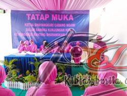 Ketua Bhayangkari Cabang Ngawi Kunker ke Pengurus Ranting Karanganyar