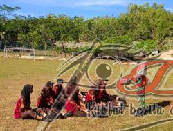 Pelajar SMA Pancasila 3 Paranggupito Dilatih TNI Persiapkan Lomba PBB Tingkat Kabupaten