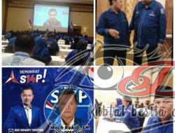 Moch Rokib Caleg DPRD Jatim Hadir Di Kegiatan Bimtek Fraksi Demokrat Se Jatim Di Shangri-la Hotel