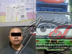 Terekam CCTV, Pencuri Dump Truk Ini Diamankan Polisi