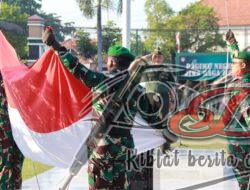 Upacara Setiap Senin Guna Menumbuhkan Jiwa Patriotisme Prajurit