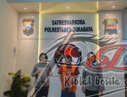 Gera gara Simpan 19 Poket Sabu di Kantong Celana, Seorang Sopir Warga Jagalan di Ringkus Satnarkoba Polrestabes Surabaya