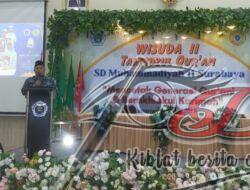 Ketua PDM Surabaya M Ridlwan Apresiasi 110 Wisudawan Tahfidzul Qur’an SD MuhlaS