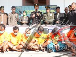 Polres Probolinggo Kota Berhasil Amankan Pasutri Tersangka Curanmor di 20 TKP