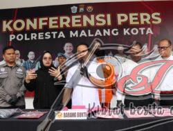 War On Drugs, Satresnarkoba Polresta Malang Kota Berhasil Amankan Kurir dan Sita 1,5 Kg Narkoba