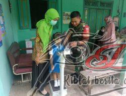 Babinsa Danukusuman Motivasi Posyandu Balita