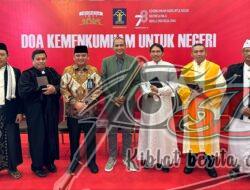 Rangkaian Hari Lahir ke-78, Kemenkumham Gelar Doa Bersama untuk Negeri