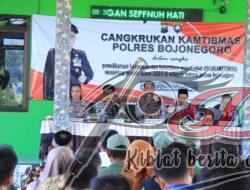 Harkamtibmas Polres Bojonegoro Gelar Cangkrukan Kamtibmas Bareng Warga