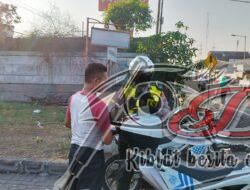 Langgar Jam Melintas, Satlantas Polres Tanjung Perak Tilang Pengemudi Mobil Besar Dijalan Kalianak