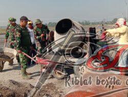 Pengurugan Mulai Dilaksanakan di Lokasi TMMD Sengkuyung II Kodim 0726/Sukoharjo