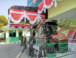 Jelang Hari Kemerdekaan RI, Kodim Sragen Percantik Mako