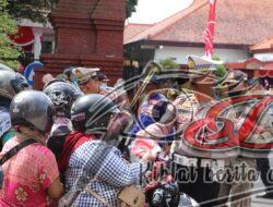 Polres Trenggalek Dukung Penuh Pencanangan, Pengibaran dan Pembagian Bendera Merah Putih