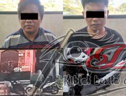 Unit Jatanras Satreskrim Polres Pelabuhan Tanjung Perak, Berhasil Ringkus Dua Pelaku Spesialis Curanmor Yang Terekam CCTV