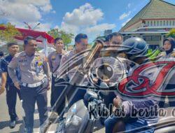 Dirlantas Polda Jatim Kombes Pol Taslim Kunjungan ke Satpas Colombo Surabaya, Untuk Cek Perubahan Lintasan Uji Praktek SIM C Huruf S