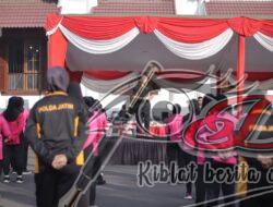 Polrestabes Surabaya gelar Olahraga Bersama Bhayangkari, Untuk Peringati Hari Jadi Polwan ke-75