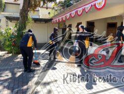 Bakti Religi, Polwan Polres Blitar Sambut Hari Jadi Polwan Ke-75