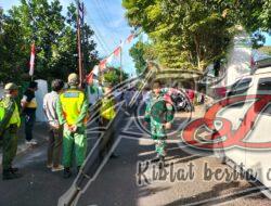 Serka Priyanto Pantau Upacara Hut RI Ke-78 Di Wilayah Binaannya