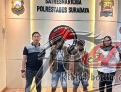 Kedua Pelaku Pengedar Sabu di Jl. Kuntoi Diringkus Satuan Satresnarkoba Polrestabes Surabaya