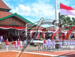 Dandim 0724/Boyolali Hadiri Upacara Detik-Detik Proklamasi Hut Kemerdekaan Republik Indonesia Ke 78