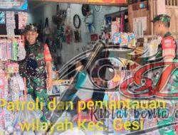 Peran Babinsa Koramil Gesi Dalam Menjaga Ketertiban Wilayah