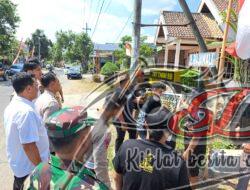 Warga Perguruan Silat di Balerejo Sukarela Bongkar Tugunya, Kapolres Madiun Sampaikan Apresiasi