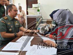 Launching Pemeriksaan Kesehatan Anggota Kodim 0726/Sukoharjo