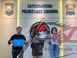 Simpan Sabu Di Doosbook HP, Pria Ini Diamankan Satreskoba Polrestabes Surabaya