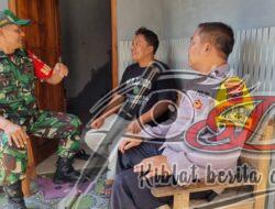 Ada Apa Babinsa Tipes Datangi Ketua RT