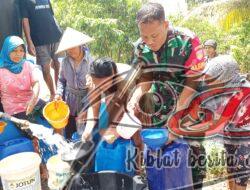 Kodim Boyolali Distribusikan Air Bersih Ke Pelosok Desa Juwangi