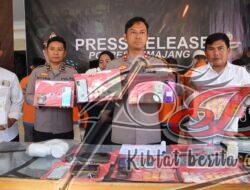 Polres Lumajang Berhasil Ungkap 10 Kasus dan Amankan 11 Tersangka Saat Operasi
