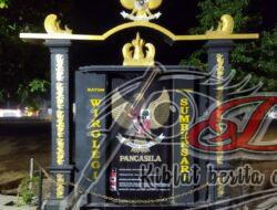 Warga PSHT Sumbersari Alih Fungsikan Tugunya Menjadi Tugu Pancasila, Kapolres Jember Beri Apresiasi