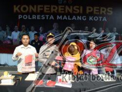 Kapolresta Malang Kota Berhasil Bongkar Sindikat Perdagangan Bayi