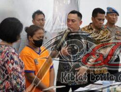 Satreskrim Polrestabes Surabaya Berhasil Ringkus Seorang Istri Tega Bacok Suami Karna Terlilit Hutang