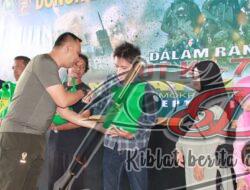 Kodim Sragen gelar pengobatan gratis, pembagian sembako hingga donor darah
