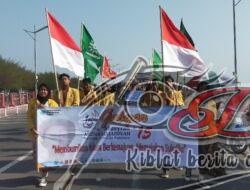 1.100 Peserta Ramaikan Pawai Ta’aruf Pra-Musyran ke-15 Muhammadiyah Sukolilo Surabaya