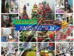 Peringati Maulid Nabi dan Sedekah Bumi, Warga Tambak Asri RT 24 Sajikan Gunungan serta Beraneka Ragam Tumpeng