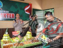 Ada Apa Kapolres Boyolali Pimpin Anak Buahnya Datangi Kodim 0724 Boyolali