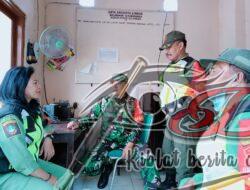 Ciptakan Wilayah Aman, Babinsa Sambangi Pos Linmas Danukusuman