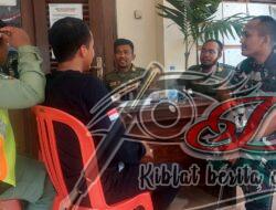 Bati Wanwil Bersama Babinsa Koordinasi dengan Linmas untuk Kegiatan Kedepan