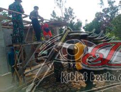 Gerak Cepat Sinergi TNI-Polri dan BPBD Bantu Warga Desa Kamal yang Tertimpa Musibah Angin Puting Beliung