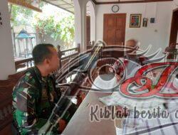 Mudrik Asyangidu Jadi Sasaran Komsosnya Babinsa Jayengan