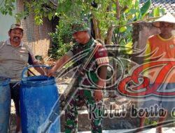 Babinsa Kampanyekan Hemat Air, Kesiapsiagaan Hadapi Ancaman Kekeringan