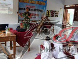 Babinsa Jambeyan Sosialisasikan Cegah Bullying Pada Anak
