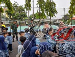Kunjungi Makodim 0726/Sukoharjo, Anak-anak Paud Al Islah Laksanakan Outing Class