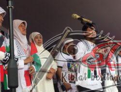 Aksi Bela Palestina Dihadiri Gubernur Jatim, Anggota DPR RI dan Puluhan Ribu Warga