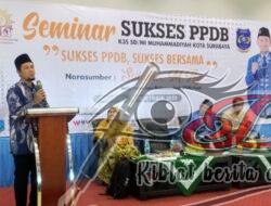 Seminar Sukses PPDB SD/MI Muhammadiyah Surabaya, Begini Pesan Ketua Majelis Dikdasmen Dikky Syadqomullah