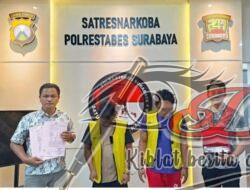 Kakak Beradik Pengedar Sabu Berhasil Diringkus Satresnarkoba Polrestabes Surabaya