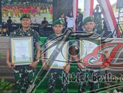 Kodim Boyolali Terima Penghargaan dari Kasad